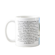 Farol do ponto de Pemaquid, caneca de Maine