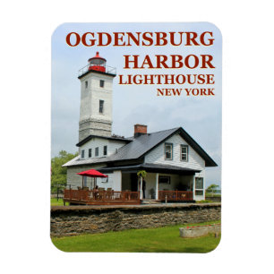 Farol do porto de Ogdensburg, ímã de New York