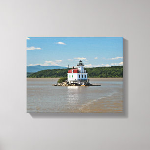 Farol dos prados de Esopus, impressão das canvas