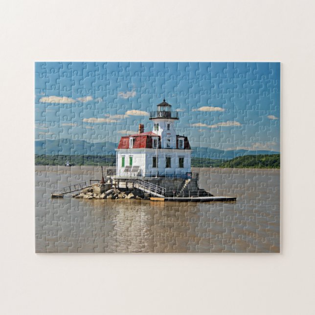 Farol dos prados de Esopus, quebra-cabeça de serra (Horizontal)