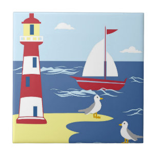 Farol Fofo e Arte Náutica de Barco à Beira-Mar