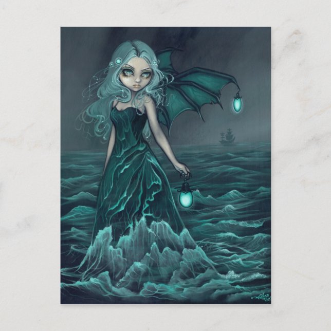 "Farol Marinho" Cartão Postal (Frente)