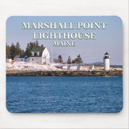 Farol Marshall Point, Maine Mousepad