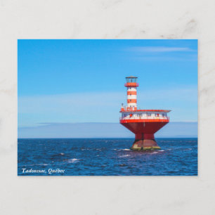 Farol offshore de Tadoussac, Cartão postal de Qu