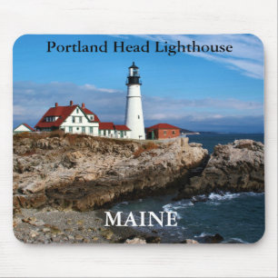 Farol principal de Portland, Maine Mousepad