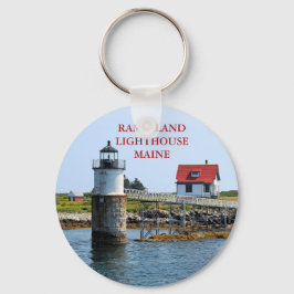 Farol Ram Island, Maine Chaveiro