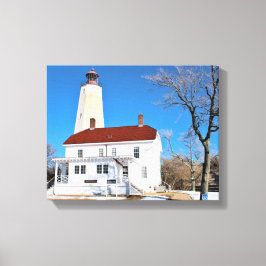 Farol Sandy Hook, Canvas de Nova Jersey