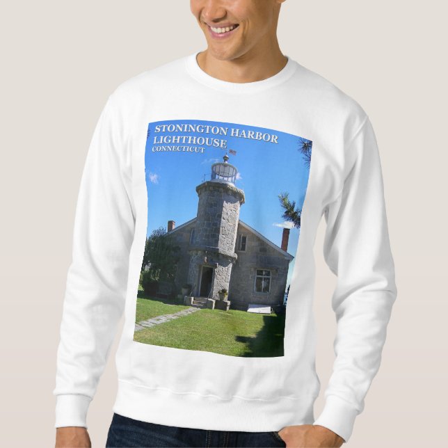 Farol Stonington Harbor, camiseta CT (Frente)