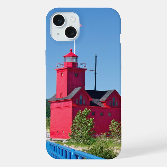 Farol Vermelho Grande (Verso)