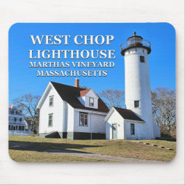 Farol West Chop, Marthas Vineyard MÃE Mousepad