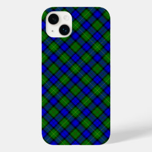 Farquharson tartan xadrez verde azul