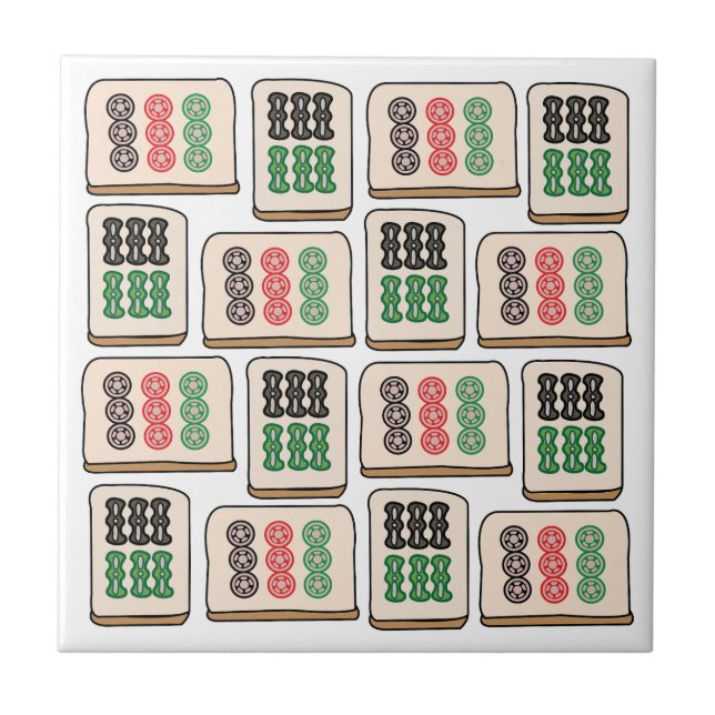 Fãs de Estratégia de Sorte no Mahjong (Frente)