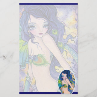 Fascínio do pavão - artigos de papelaria