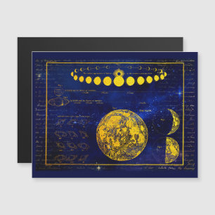 Fases da Vintagem da Lua Saturno Júpiter Vênus