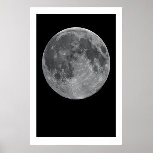Fases Lunares Arte Impressão Tríptico Escandinavo 