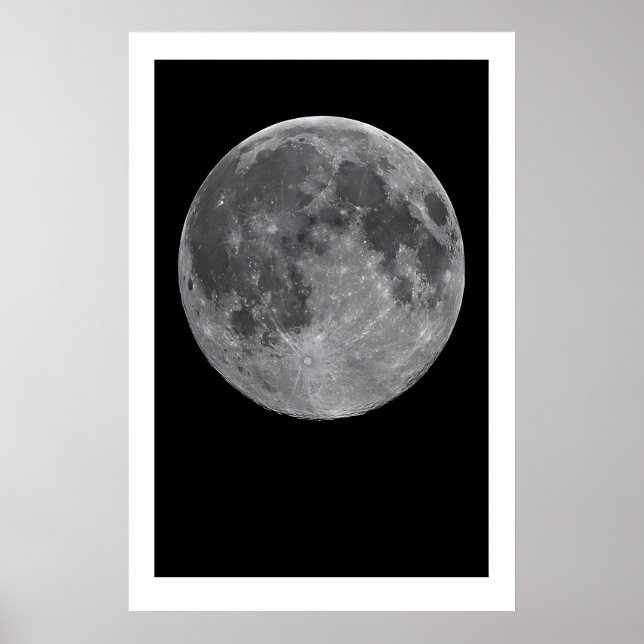 Fases Lunares Arte Impressão Tríptico Escandinavo  (Frente)