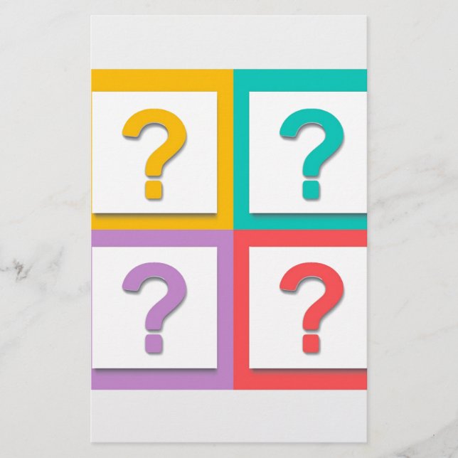 Fash de Imagem de Pergunta (Frente)