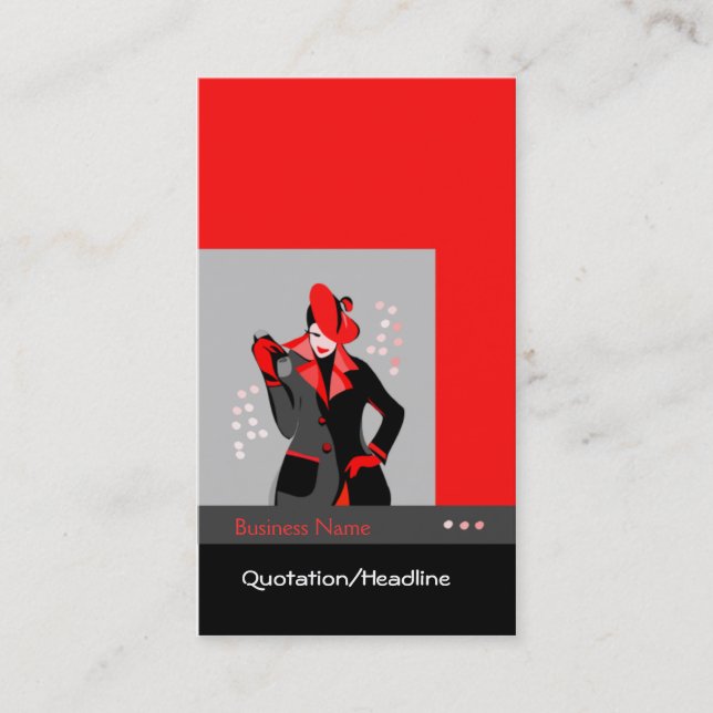 Fashionesta - Cartão de visita (Frente)