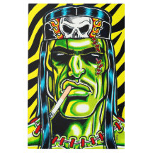 Fast Frankie™/Monstro de Heavy Metal Impressão em 