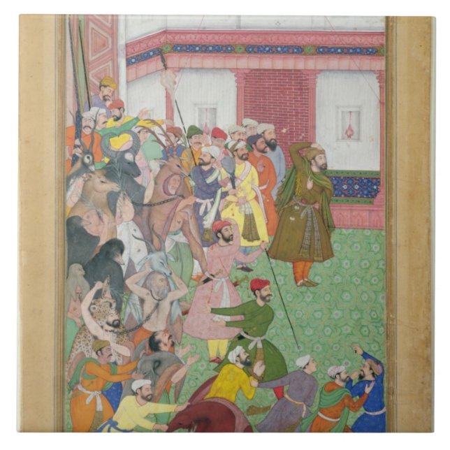 Fatepur Sikiri, 1573: Hasain Quli Khan-l Jahan pre (Frente)