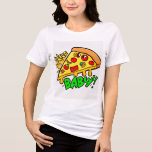 Fatia, Bebê Fatia   Engraçado Pop Cultura de pizza