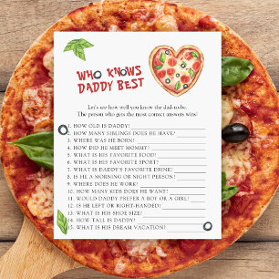 Fatia bebê - Quem conhece melhor o papai jogo