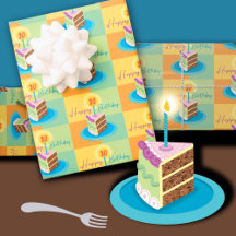 Fatia De aniversário de 30 anos De Bolo De Chocola