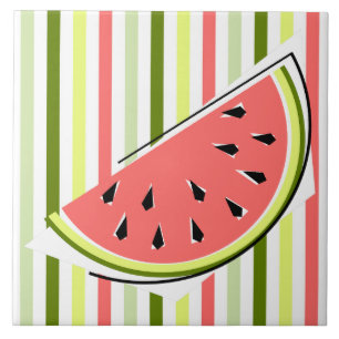 Fatia de Melancia fina fina