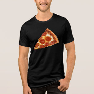 Fatia de pizza de pepperoni clássica derretida do 