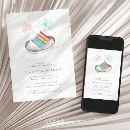 Fatia do Amor | Convite à Festa de noivado