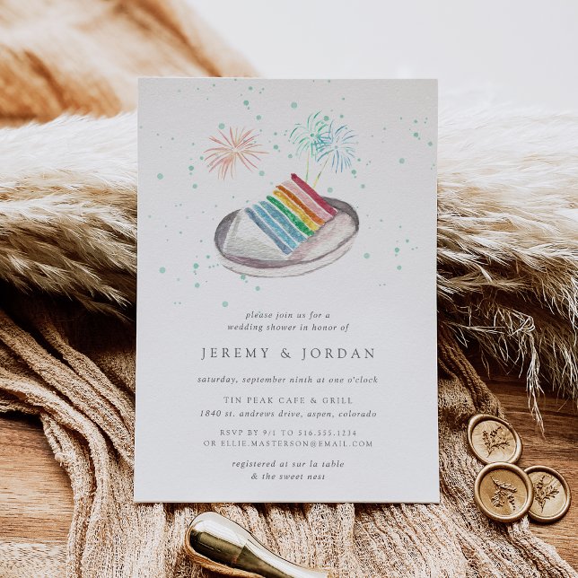 Fatia do Amor | Convite ao Chá de casamento (Criador carregado)