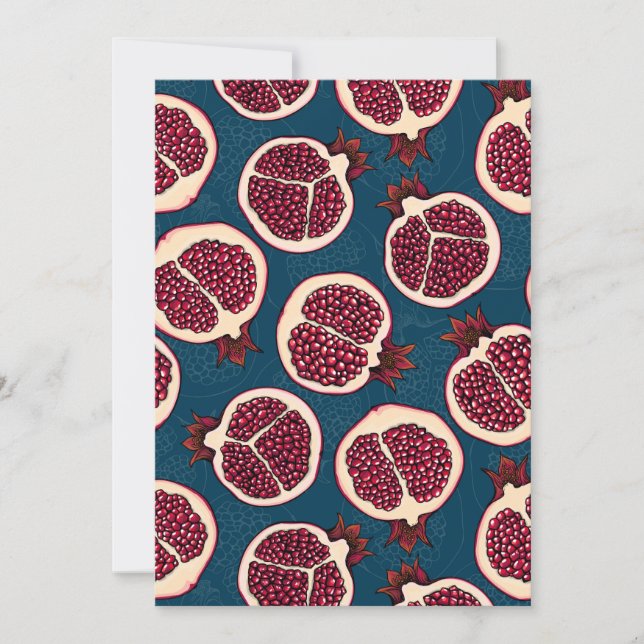 Fatias de romã (Frente)