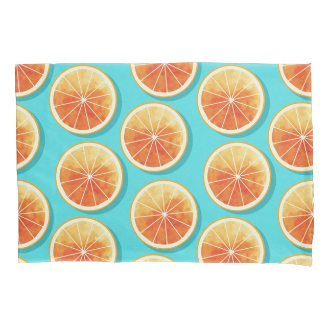 Fatias Laranja no Azul (Frente)