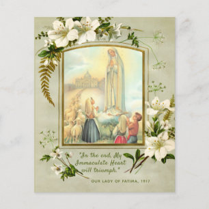 Fátima abençoada Virgem Maria Consecação Oraç