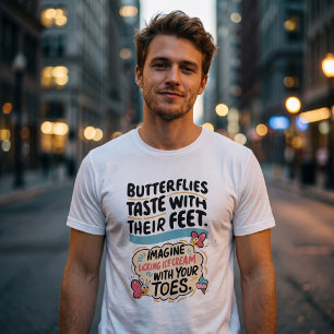 Fato da borboleta engraçada   Sorvete e dedos Whim