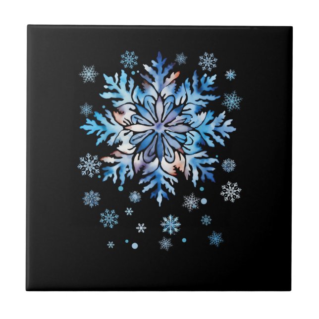 Fato de floco de neve Inverno Natal Combinando Mul (Frente)