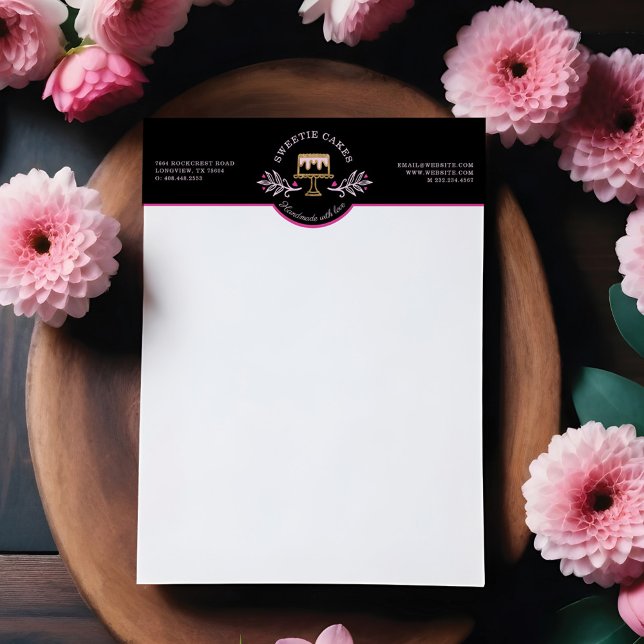 Faturamento e Cozinhar Utenssil Preto, Dourado e R (Fun Baking & Cooking Utensil Black, Gold & Pink)