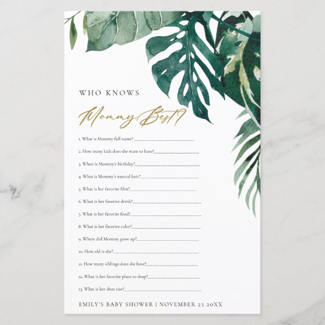 FAUNA TROPICAL MONSTERA QUE CONHECE MEU MELHOR JOG (Frente)