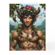 Fauno do Bosque Verdejante – Cartão de Boas Festas