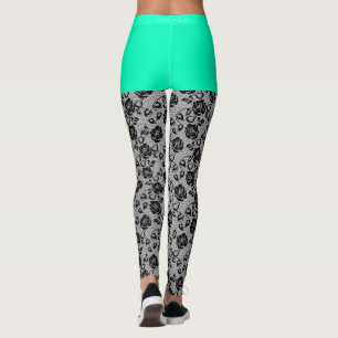 Faux Black Lace Fishnet Leggings Faux Short