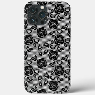 Faux Black Lace Rosa Fishnet