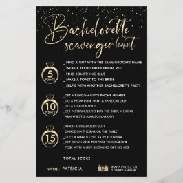 Faux Dourado Bachelorette Scavenger Hunt