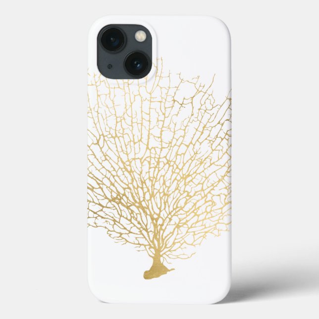 Faux Dourado Sea Fan Coral (Verso)