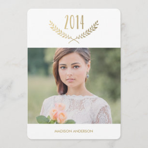 Faux Foil Edition 4   Convite de festa de formatur