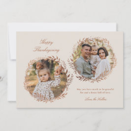 Faux Foil Harvest Wreath Ação de Graças 2-Foto