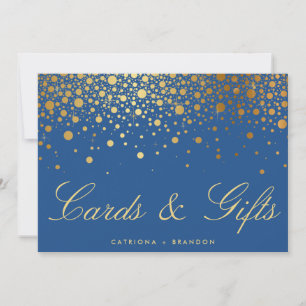 Faux Gold Foil Confetti - Sinal Elegante Cards & G