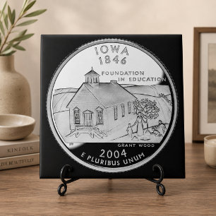 Faux Iowa State Quarter