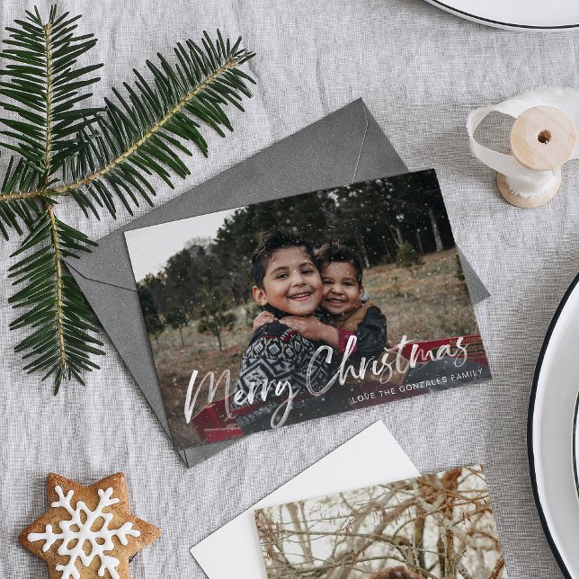 Faux Snow Felry Foto de Natal (Criador carregado)