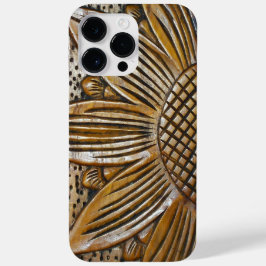 Faux Textura Madura Esculpida Cárter Girassol