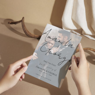 Faux Vellum Efeito Dois Casamento Fotográfico Salv